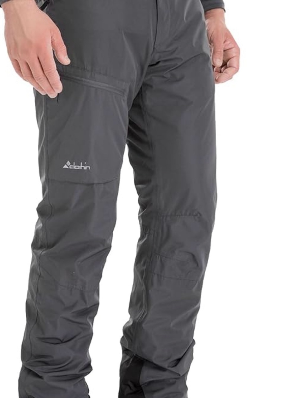 Clothin Gray Waterproof Hiking/Outdoor Pants Men’s Size M